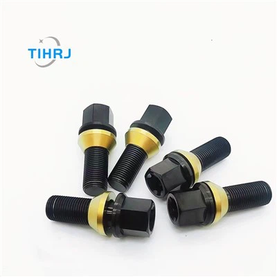 BMW用M14 X 1.25 X 28チタンホイールラグボルト